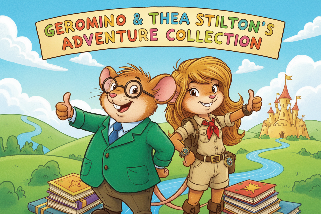 Geronima Stilton and Thea Stilton