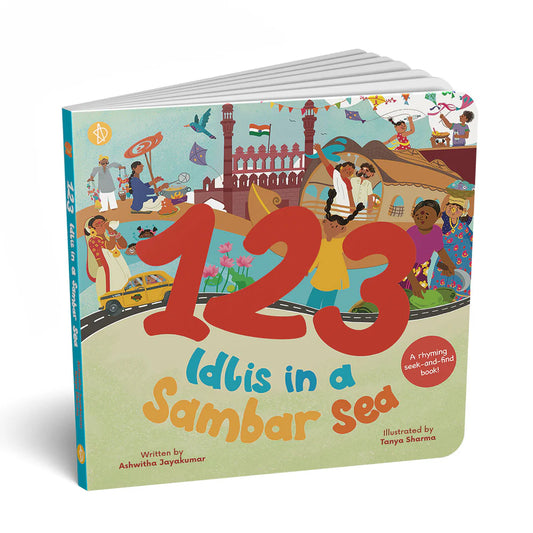 1,2,3 Idlis In a Sambar Sea