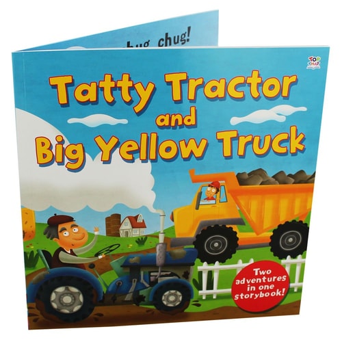 Tatty Tractor and Big Yellow Truck - 2 In 1 Picture Story Book