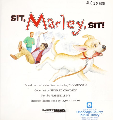 Marley: Sit, Marley, Sit!