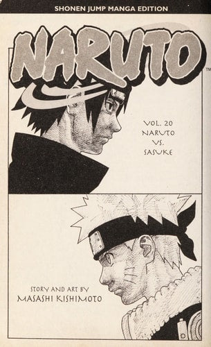 Naruto, Vol. 20: Naruto vs. Sasuke