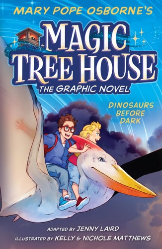 Dinosaurs Before Dark Graphic Novel (Magic Tree House) the knight at dawn
