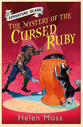 Adventure Island 5: The Mystery of the Cursed Ruby by Moss, Helen 2011 Paperback