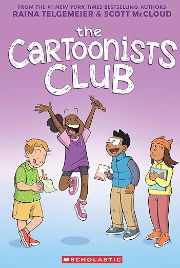 The Cartoonist Club by Raina Telgemeier
