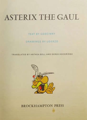 Asterix The Gladiator NO 4