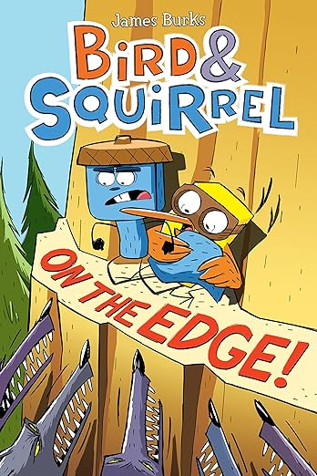 Bird & Squirrel on the Edge