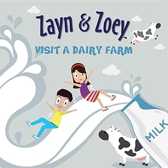 Zayn and Zoey Visit A Dairy Farm