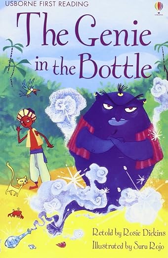 Genie in the Bottle - Level 2 (Usborne First Reading) [Paperback] Rosie Dickins