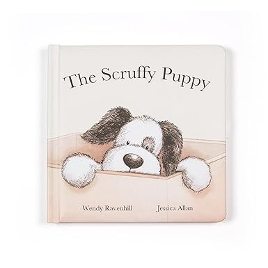 The Scruffy Puppy, 9 inches x 9 inches
